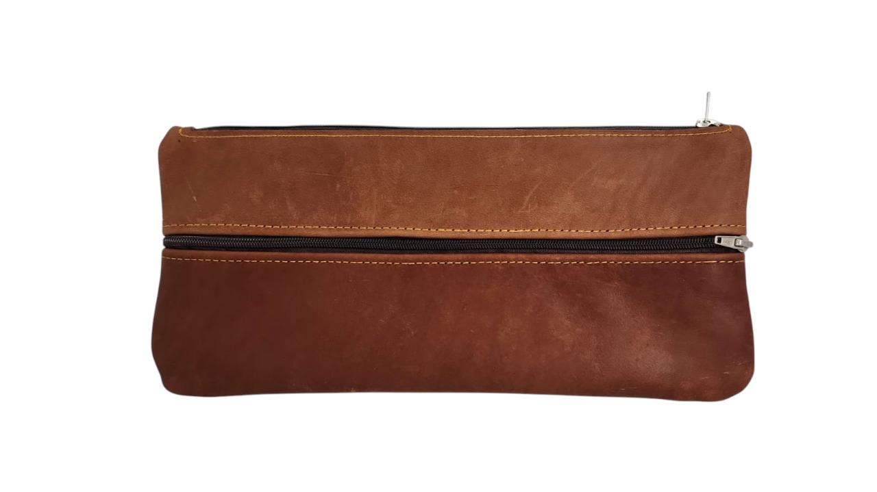 Genuine Leather Pencil Case