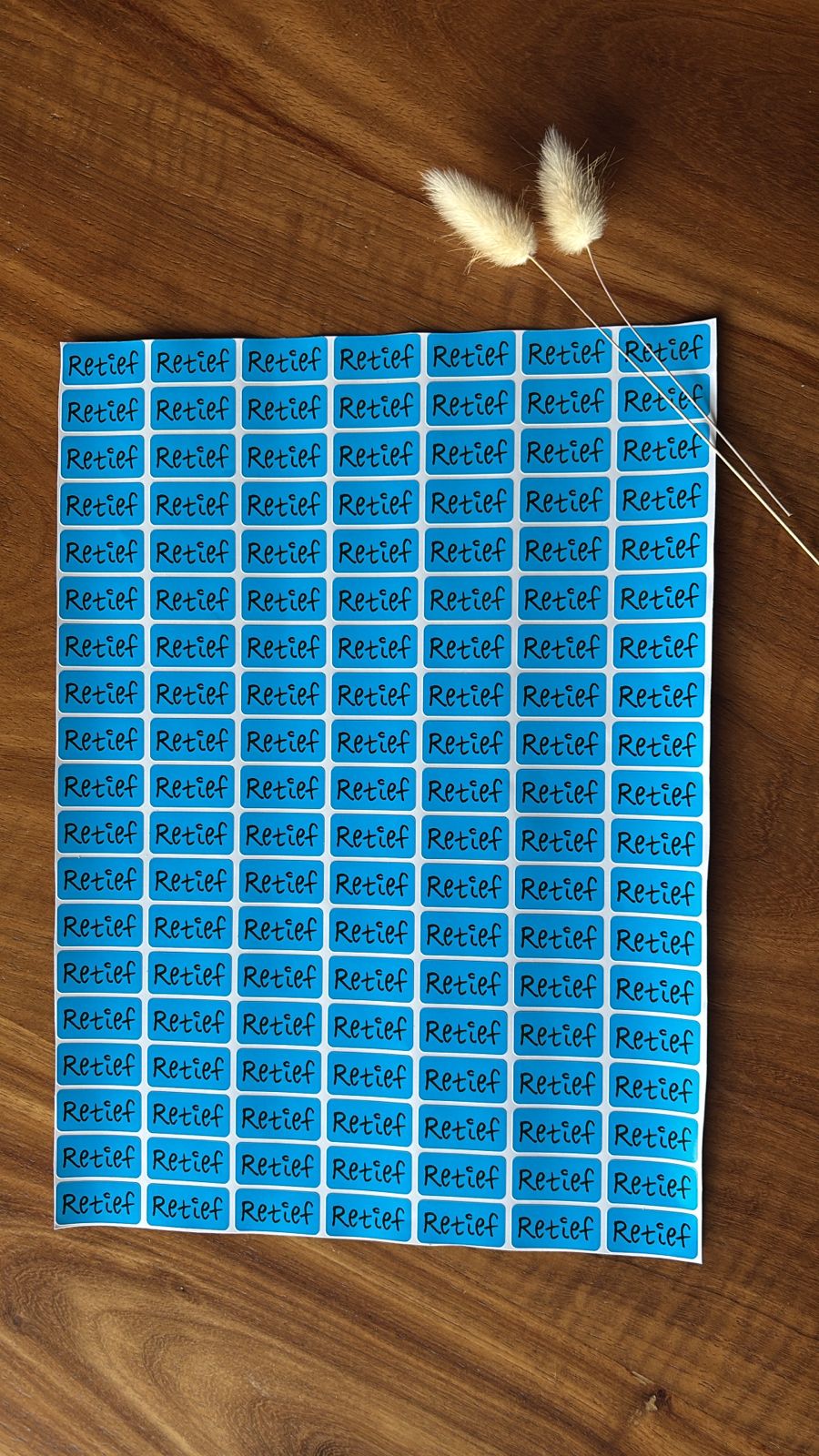 Stationary Labels A4 - 133 Labels