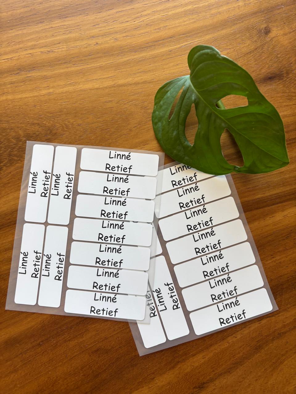 Iron on Labels - 55 Labels